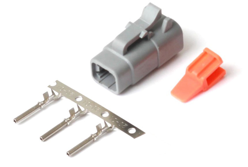 Male Deutsch DTM 3 Connector (7.5 Amp) - Quickbitz