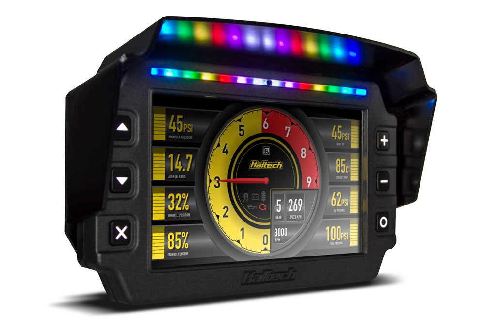 Haltech iC-7 Display dash hooded mounting bracket