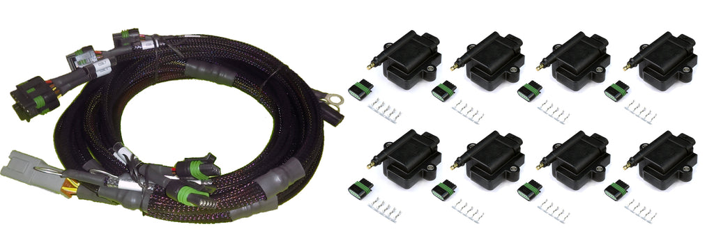 8 Channel Individual High Output IGN1A IGBT Inductive Coil & Harness Kit
- Suits Big Block/Small Block Ford V8  - Quickbitz