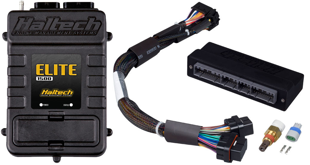 Elite 1500 with RACE FUNCTIONS - Plug 'n' Play Adaptor Harness ECU Kit - Honda OBD-I 
B-Series Civic, Integra, Prelude & Accord - Quickbitz