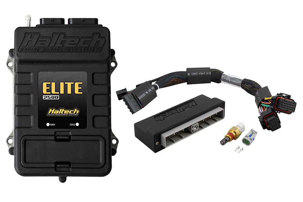 Elite 2500 with RACE FUNCTIONS - Plug 'n' Play Adaptor Harness ECU Kit - Nissan Skyline R34 GT-T & Stagea WC34 (Manual trans only)