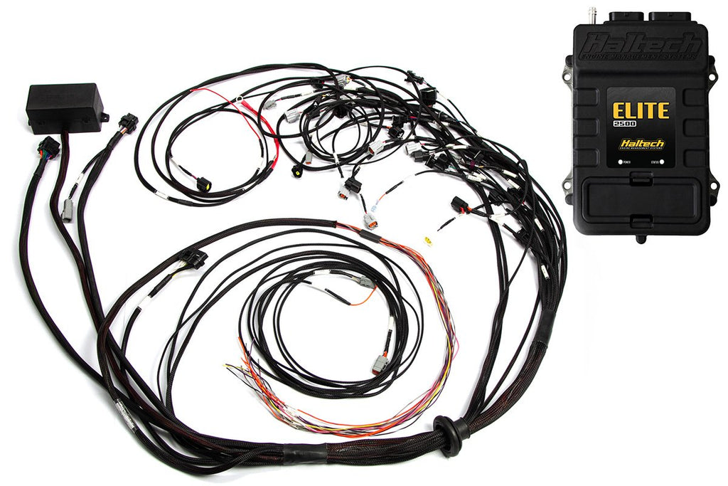 Elite 2500 with ADVANCED RACE FUNCTIONS - Ford Falcon FG Barra 4.0 Terminated Harness ECU Kit