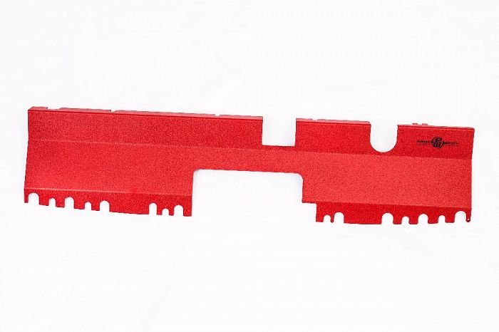 Process West Radiator Cover (suits Subaru 15-17 WRX/STI) (suits Intakes w/o Factory Inlet Chute) - Red