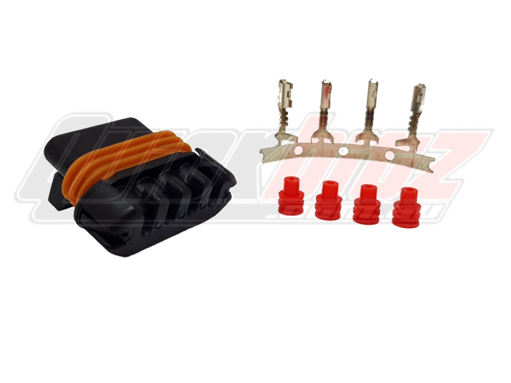 Delphi GM LS1 LS6 D580 Ignition Coil Plug and Pin Connector Kit (Push to Seat)