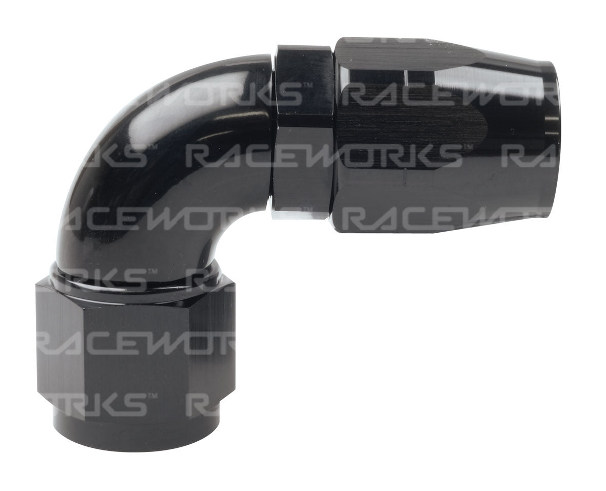 RACEWORKS CUTTER HOSE FITTING 90 Deg