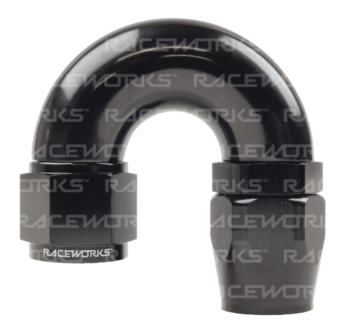 RACEWORKS CUTTER HOSE FITTING 180 Deg