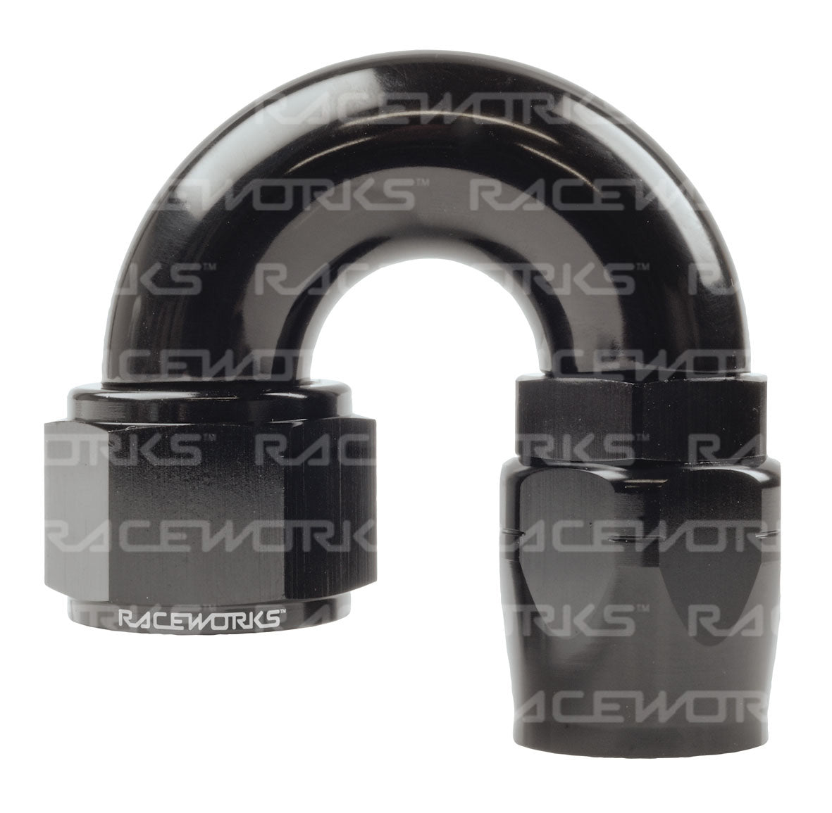 RACEWORKS CUTTER HOSE FITTING 180 Deg