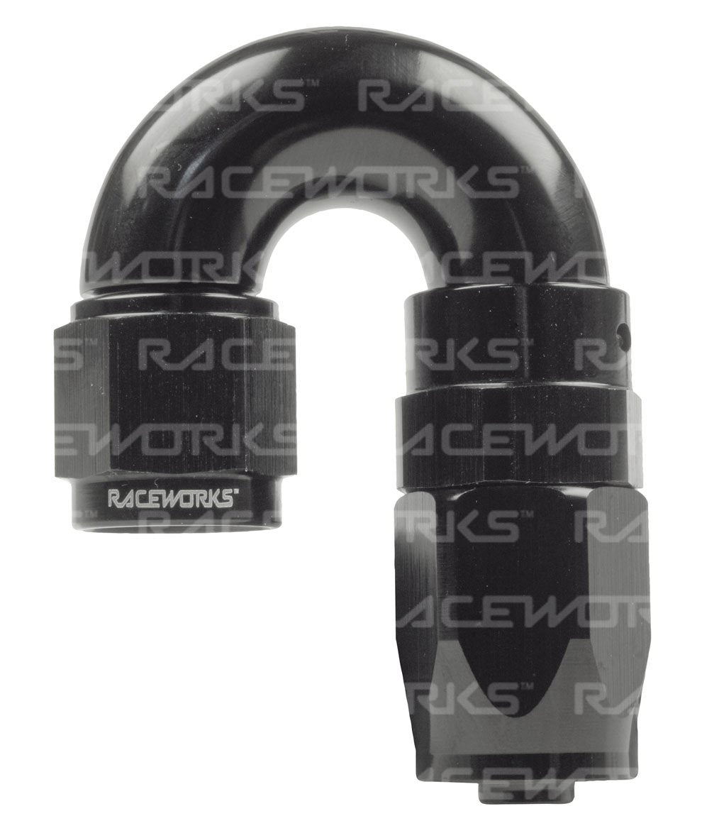 TAPER HOSE FITTING AN-6 180Deg