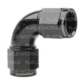 RACEWORKS FEMALE TO FEMALE FLARE SWIVEL 90 Deg
