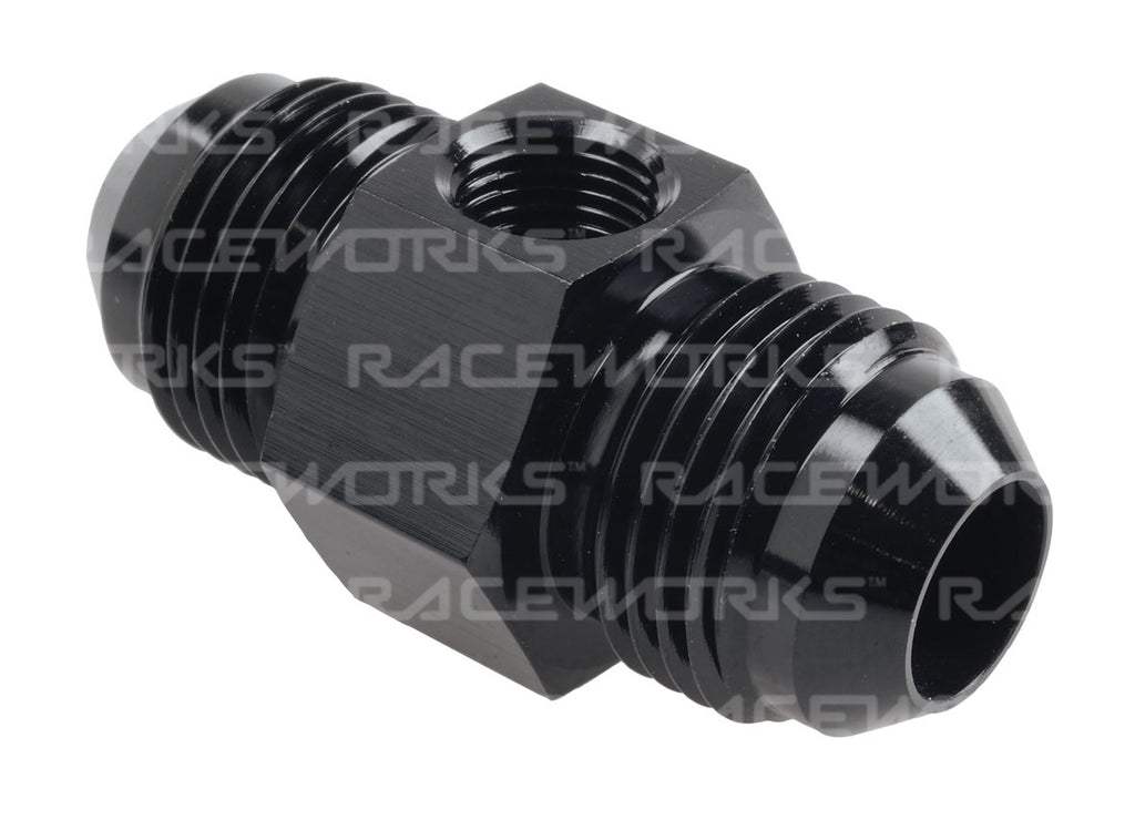 RACEWORKS AN MALE TO MALE WITH 1/8in NPT PORT