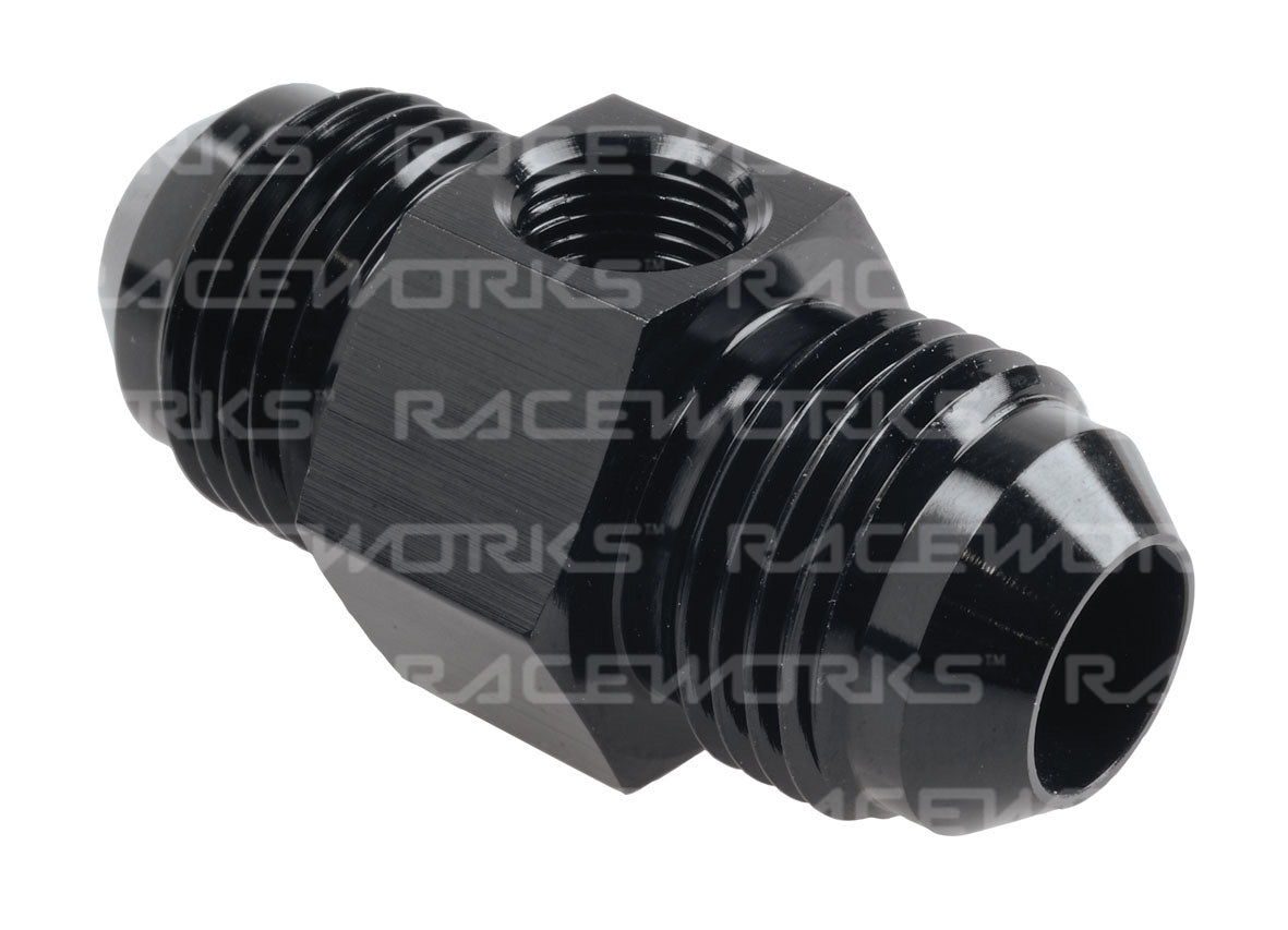 RACEWORKS AN MALE TO MALE WITH 1/8in NPT PORT