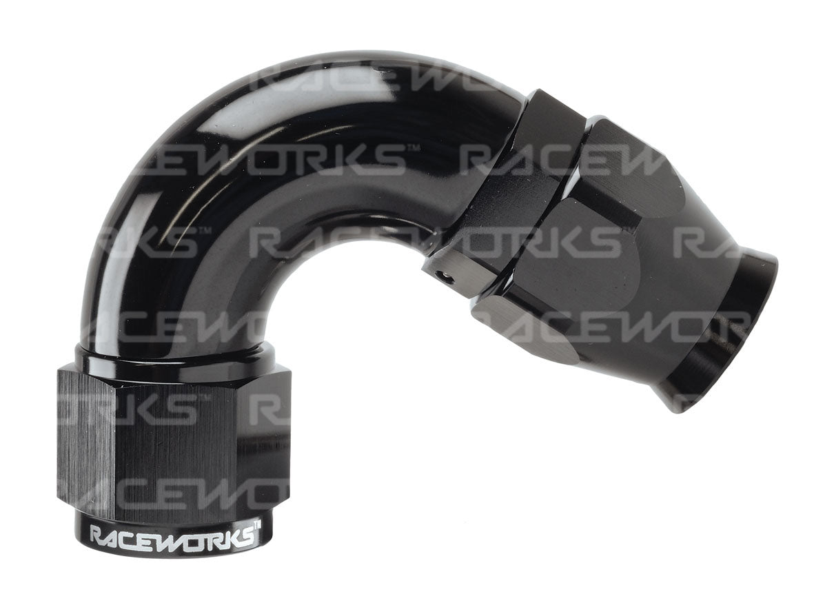 RACEWORKS TEFLON HOSE FITTING 120 Deg