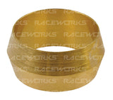 RACEWORKS TUBE ADAPTER OLIVE BRASS (5 Pack)