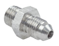 RACEWORKS METRIC MALE M12x1.5 TO MALE FLARE AN-4 STAINLESS STEEL (DUAL SEAL)