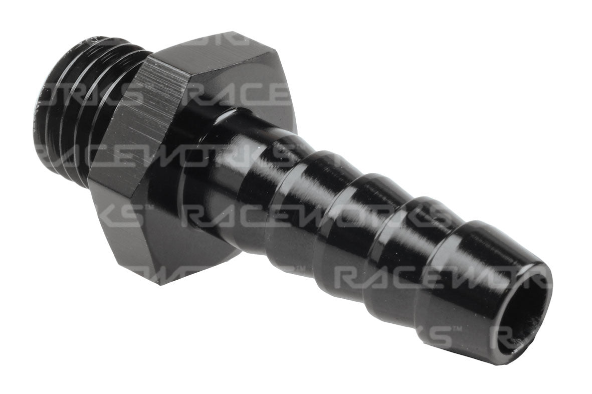 RACEWORKS METRIC MALE M18X1.5 TO 3/8'' BARB