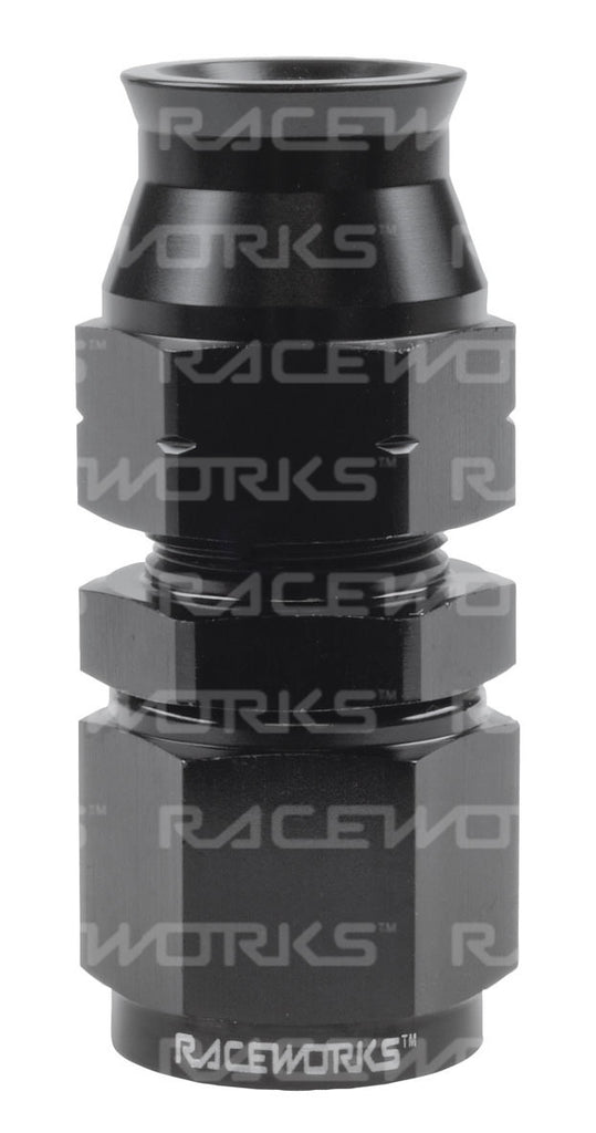RACEWORKS FEMALE AN-6 TO 3/8'' STRAIGHT TUBE ADAPTER