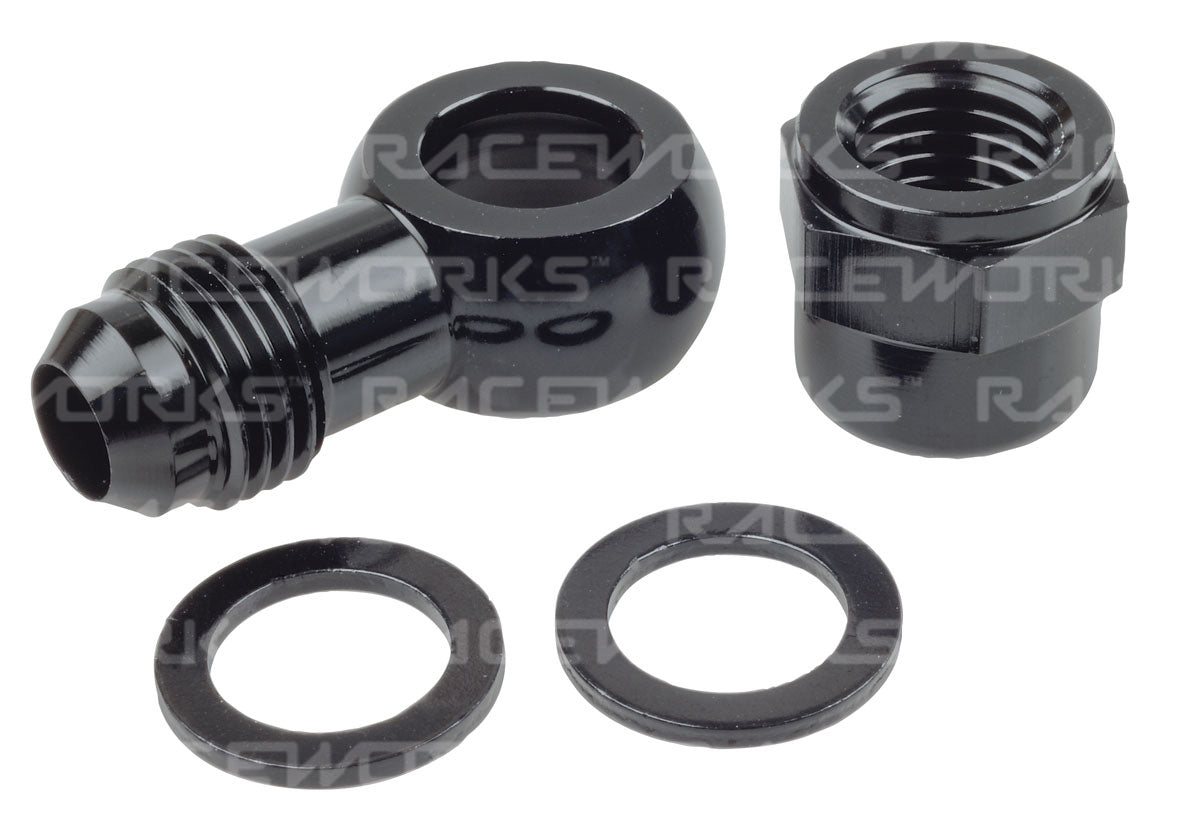 RACEWORKS ALLOY AN-8 BANJO SET SUIT 044 PUMP