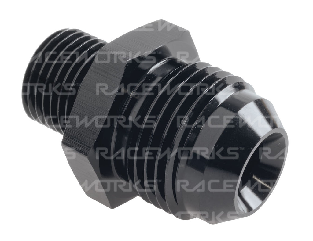 RACEWORKS METRIC MALE M16x1.5 TO MALE FLARE AN-8
