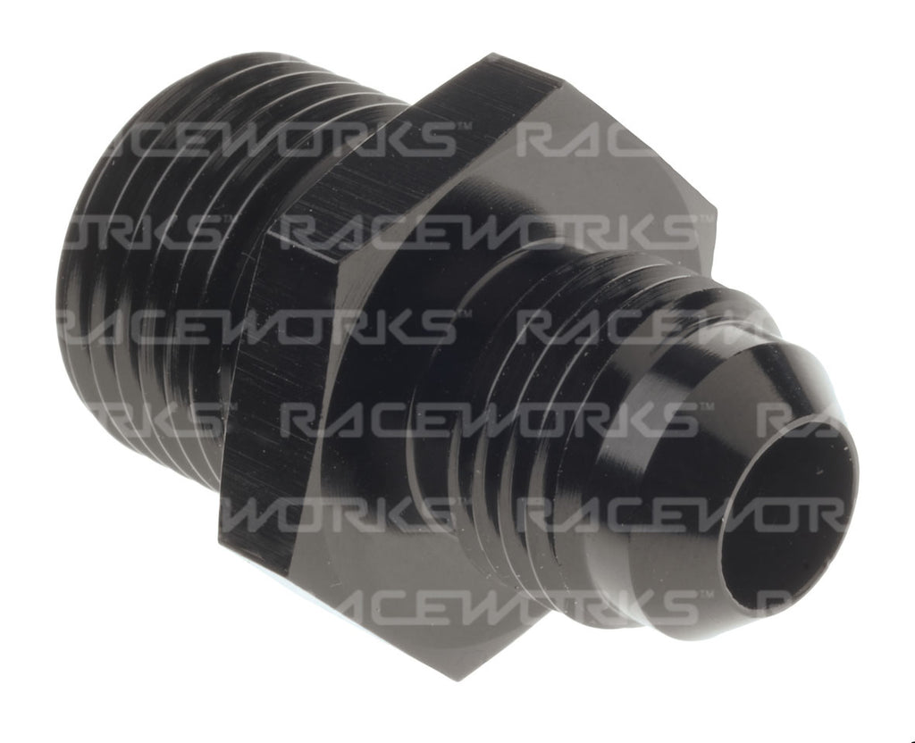 RACEWORKS METRIC MALE M18x1.5 TO MALE FLARE AN-6