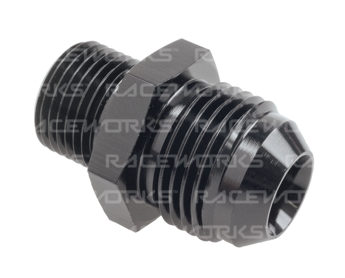 RACEWORKS METRIC MALE M18x1.5 TO MALE FLARE AN-10