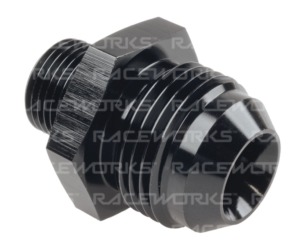 RACEWORKS METRIC MALE M18x1.5 TO MALE FLARE AN-12