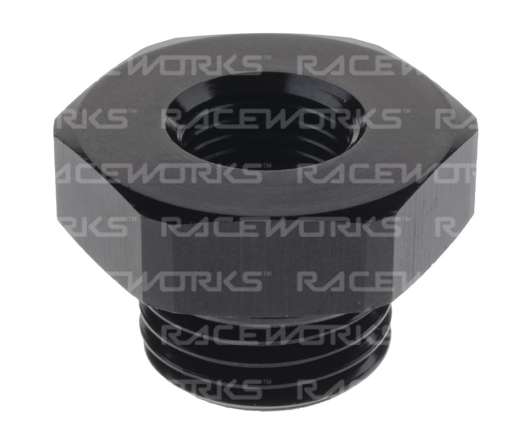 RACEWORKS AN-10 O-RING MALE TO FEMALE 1/8'' NPT REDUCER