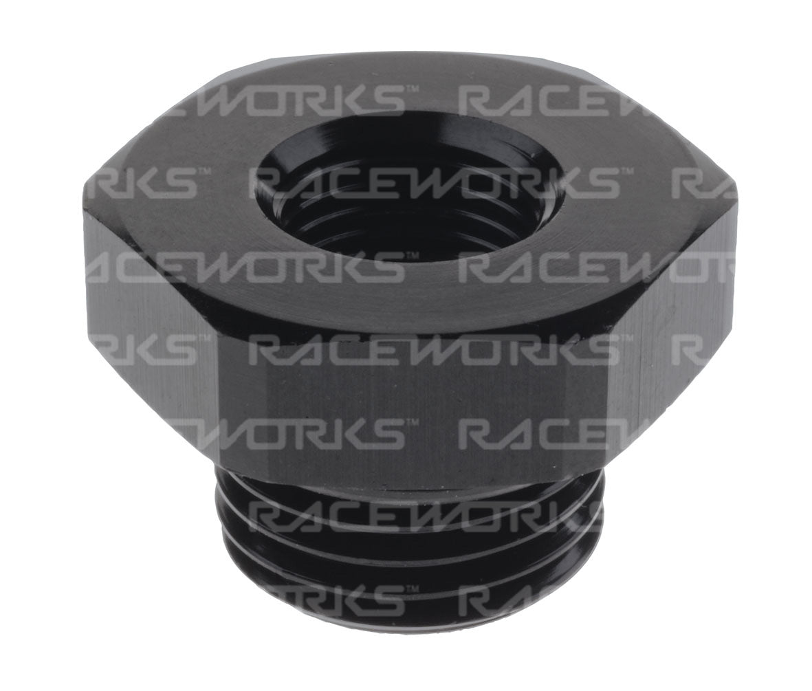 RACEWORKS AN-12 O-RING MALE TO FEMALE 1/8'' NPT REDUCER