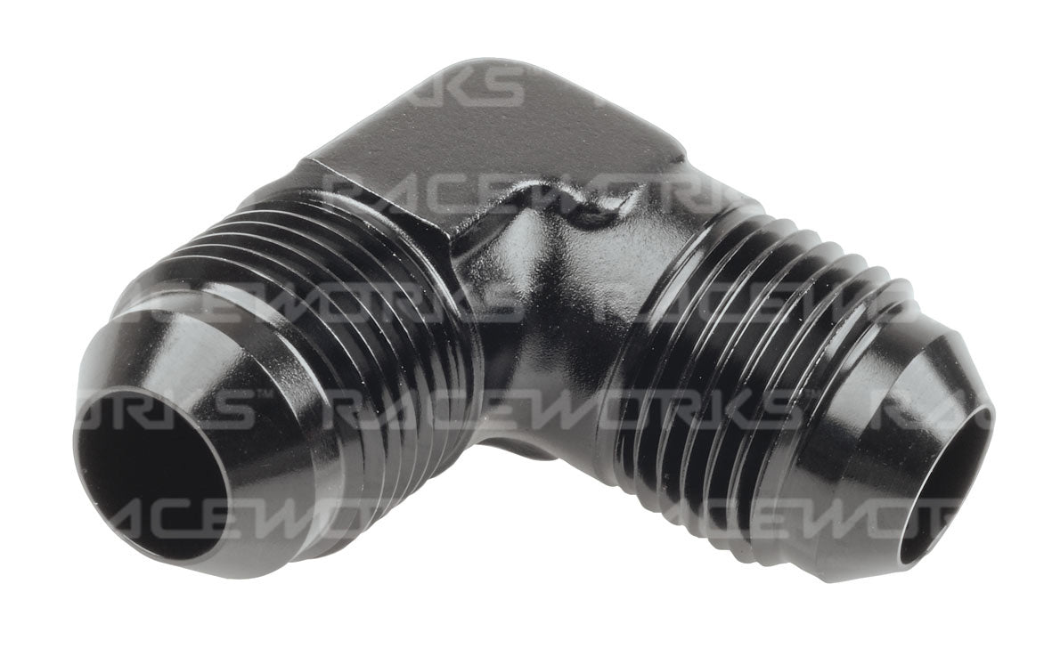 RACEWORKS MALE FLARE UNION AN-8 90 Deg - Quickbitz