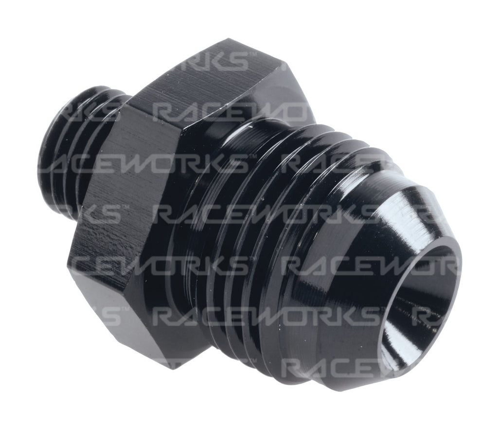 RACEWORKS MALE FLARE AN-8 TO O-RING BOSS AN-4