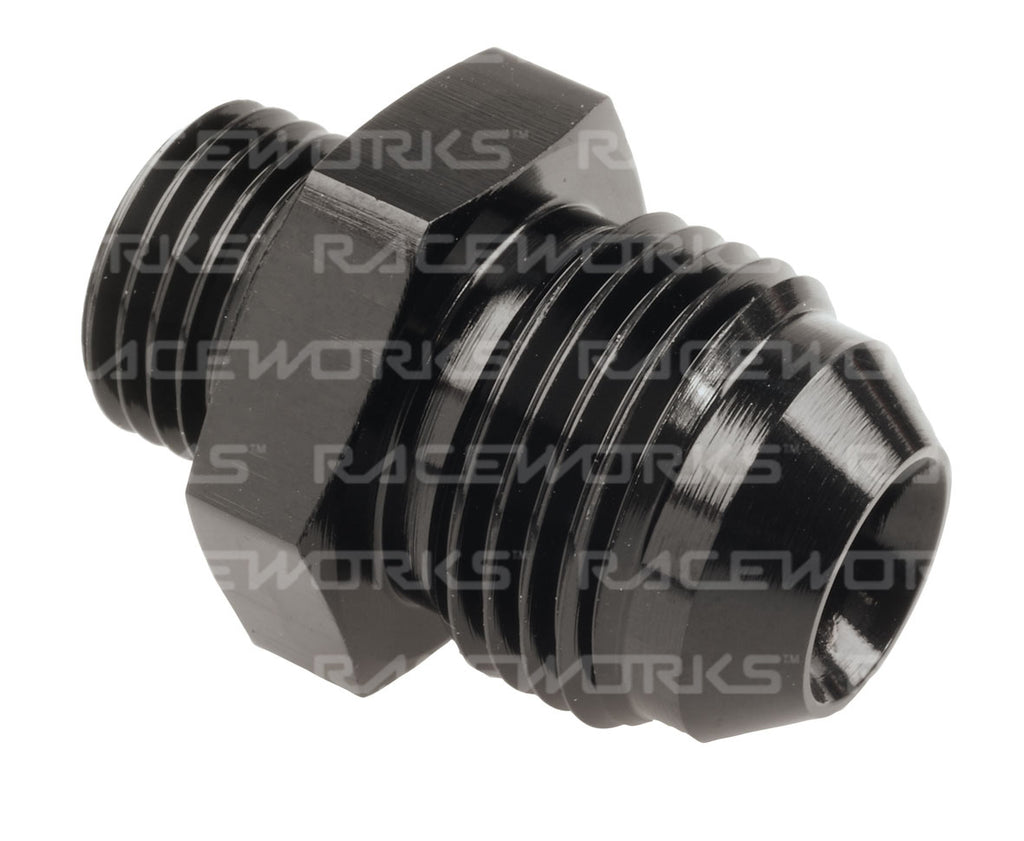 RACEWORKSMALE FLARE AN-8 TO O-RING BOSS AN-6