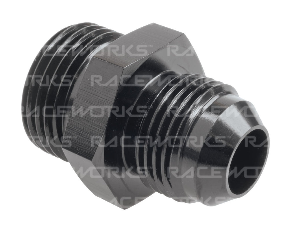 RACEWORKS MALE FLARE AN-8 TO O-RING BOSS AN-10