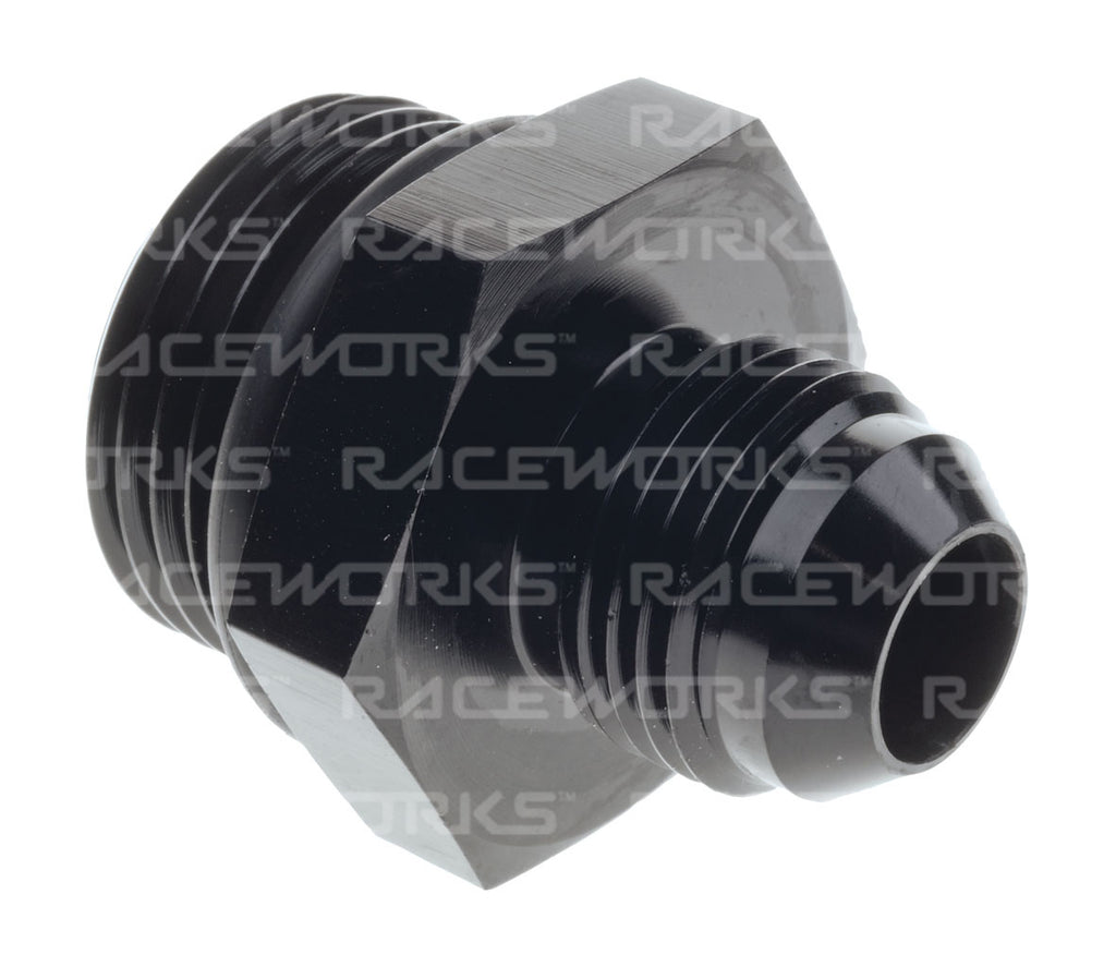 RACEWORKS MALE FLARE AN-8 TO O-RING BOSS AN-12