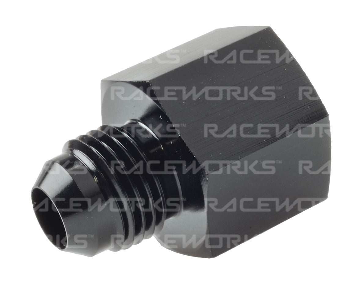 RACEWORKS AN-6 TO AN-4 FEMALE TO MALE REDUCER - Quickbitz