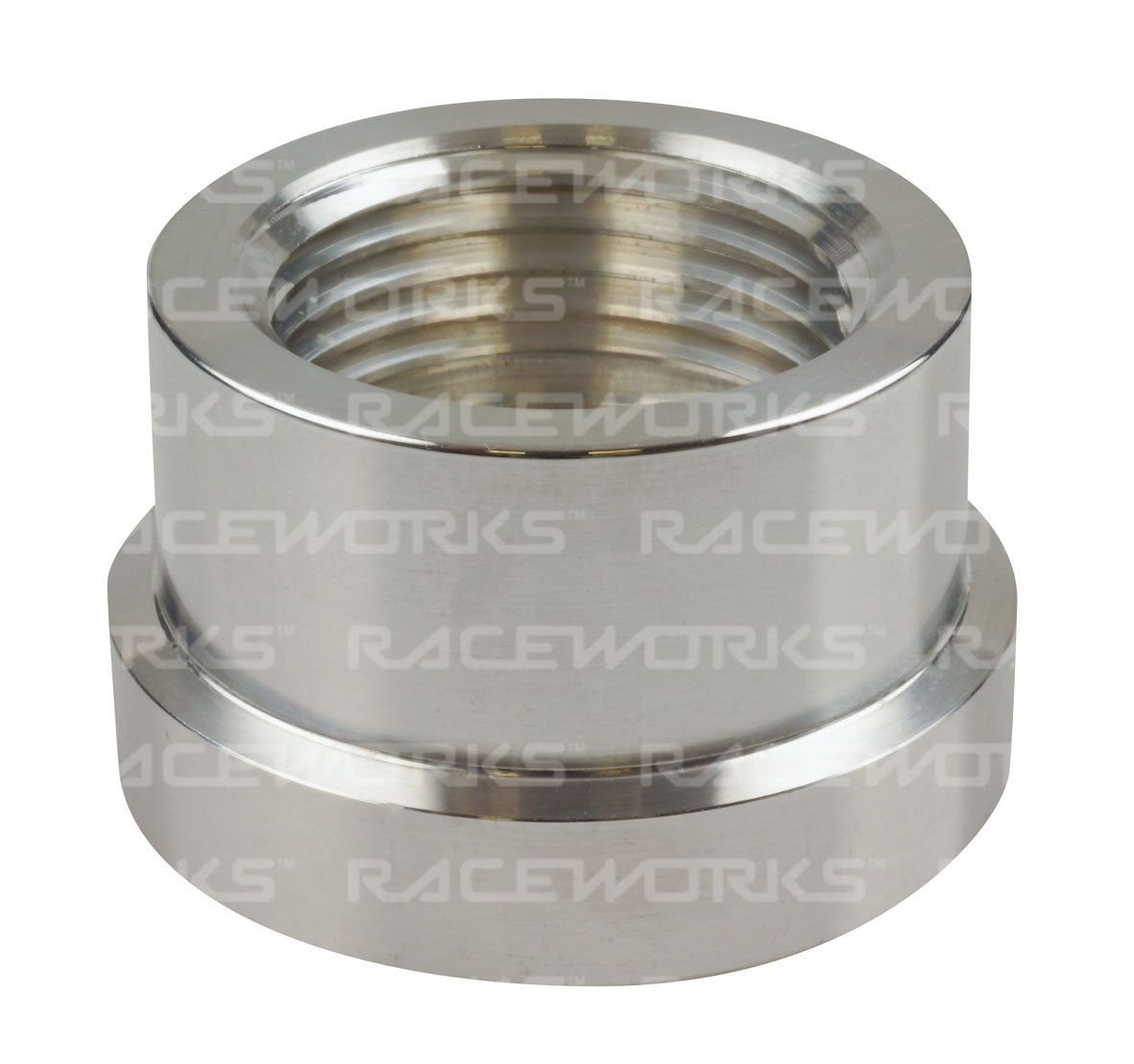 RACEWORKS AN-12 FEMALE ALUMINIUM WELD ON