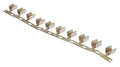 10PK TINNED BRASS SPLICE TERMINALS SUIT 1.13-1.85mm^2