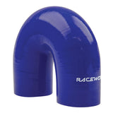 RACEWORKS SILICONE HOSE 180 DEGREE ELBOW 3.5'' (89mm) - Quickbitz