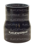 RACEWORKS SILICONE HOSE REDUCER STRAIGHT 3.25"- 4'' (82-102mm)