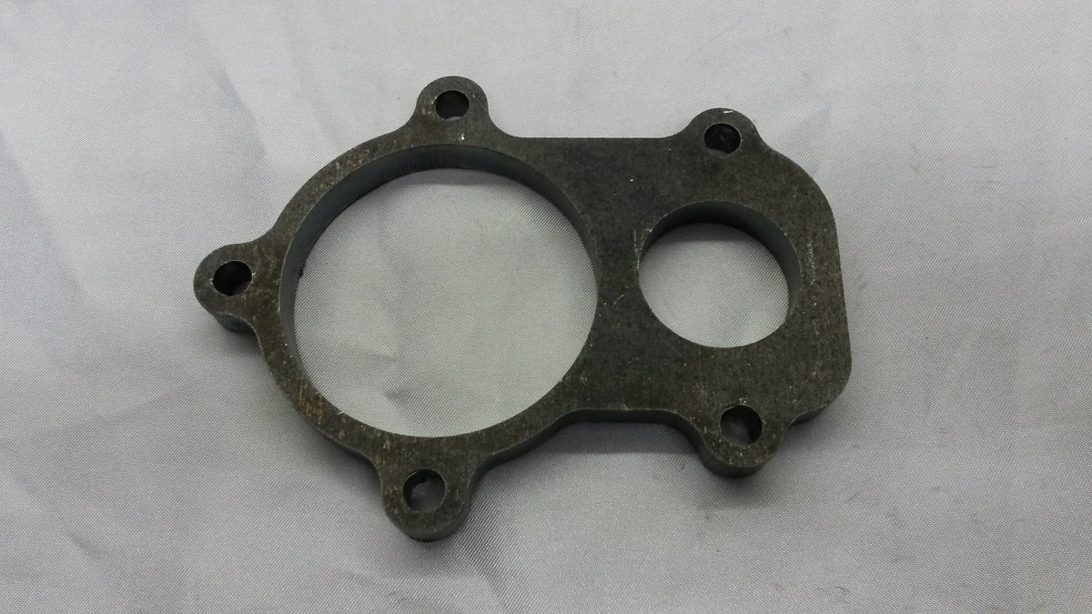 Turbo Outlet Dump Pipe Flange GT3540/82 1.5 Wastegate Hole 12mm Mild Steel - Quickbitz