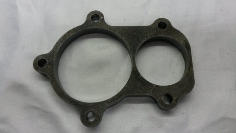 Turbo Outlet Dump Pipe Flange GT3540/82 2.0 Wastegate Hole 12mm Mild Steel - Quickbitz