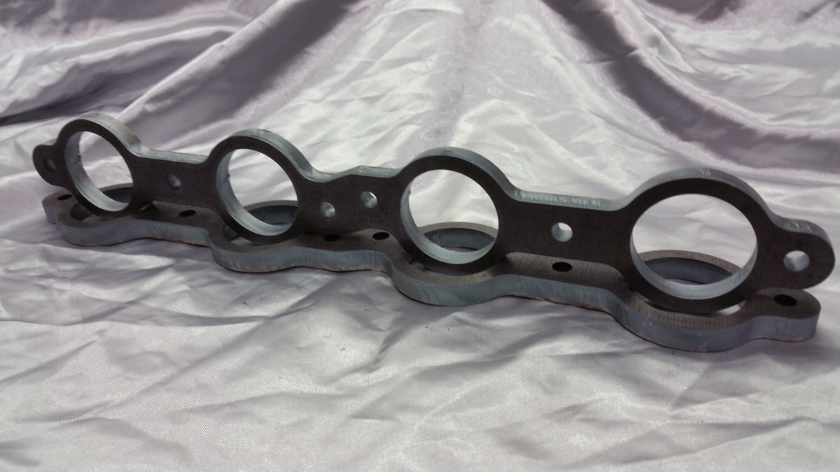 LS1 Header Flanges (Pair) 12mm Mild Steel 2" ID