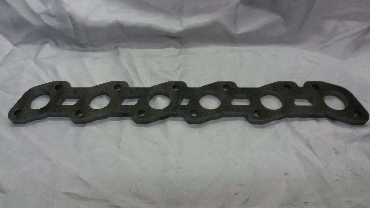 Header Flange 12mm Mild Steel Suits Nissan RB30 SOHC Only - Quickbitz