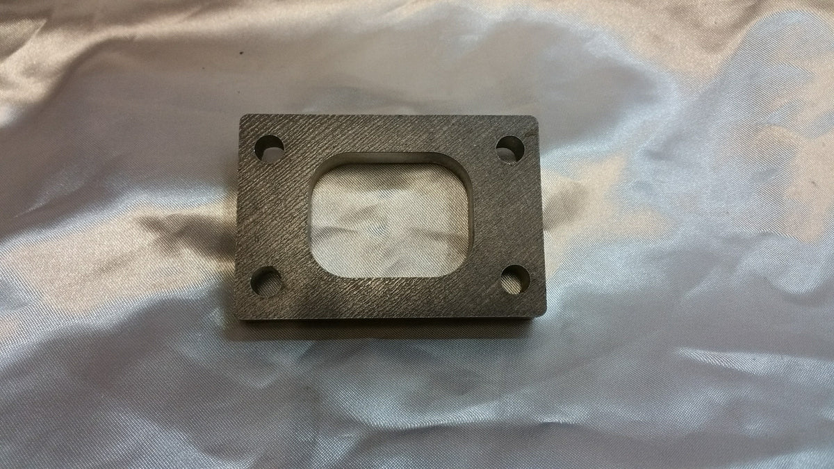 Turbo Inlet Flange T25 T28 12mm Mild Steel - Quickbitz