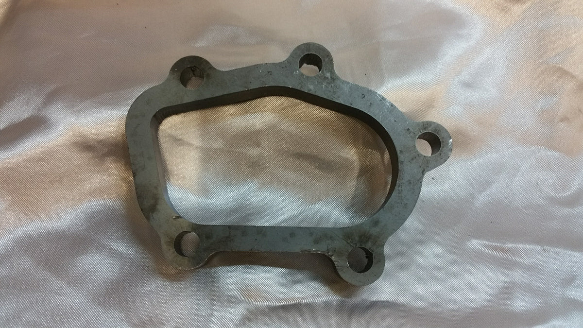 Turbo Outlet Dump Pipe Flange T28 12mm Mild Steel - Quickbitz