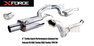 BA/BF turbo back exhaust SEDAN MILD - Quickbitz